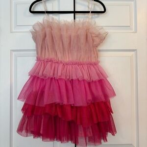 Storia Pink Ombré Tulle Dress